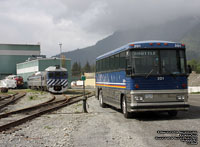 Blue and White Bus and Coach 201 - 1979 MCI MC-9