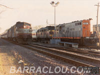 MBTA 1104 - FP10 (Ex-ICG 1615, nee GMO F3A 812A), MBTA 1152 - FP10 (Ex-ICG 1616, Nee GMO F3A 880A - To MNCR 413) and MBTA 902 - GP9 (nee GTW 4515)