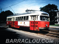 MBTA 3042 - 1944 Pullman-Standard Wartime PCC - Green Line