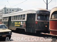 MBTA 3045 - 1944 Pullman-Standard Wartime PCC - Green Line