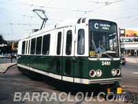 MBTA 3461 - Green Line Standard LRV built by Boeing-Vertol in 1976-78