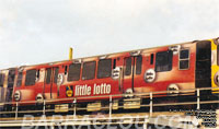 CTA 3049 - Rebuilt 1981-87 Budd 2600 Series - Illinois Little Lotto wrap