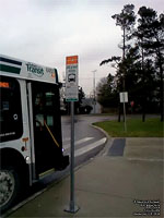 Durham Region Transit Pulse Stop Sign