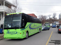 Fleur de Lys 3605 & 3606 - Bloc Qubcois - Media crit et radio - Mdia tlvision - 2000 Prevost H3-45 (Ex-leased TripMate Tours 118)