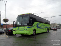 Fleur de Lys 3606 - Bloc Qubcois - Media tlvision - 2000 Prevost H3-45 (Ex-leased TripMate Tours 218)