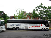 Greyhound Canada Quicklink 1257 - ex-Hotard H-130 (1999 Prevost H3-45)