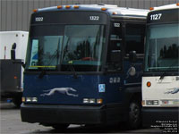 Greyhound Canada 1322 (2001 MCI D4500) - Ex-Hotard Coaches