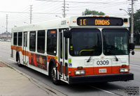 Mississauga Transit 0309 - 2003 New Flyer D40LF - Central Parkway Garage