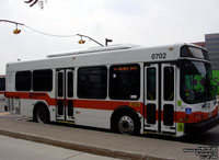 Mississauga Transit 0702 - 2007 ElDorado National E-Z Rider II MAX - Central Parkway Garage