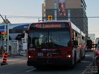 OC Transpo 6476 - 2011 New Flyer D60LF - has GPS