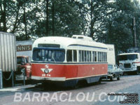 SEPTA PTC 2574 - January 1941 PCC Streetcar scrapped in 1982