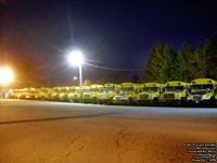 Promenade de l'Estrie school buses