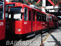 San Diego Trolley 1027 - 1986 Siemens-Duwag U2