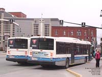 CMTS / STS 49103 and 49104 - Old CMTS paint scheme with new STS logo added on later. (1999 Novabus LFS)