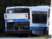 CMTS / STS 49106 - Old CMTS paint scheme with new STS logo added on later. (1999 Novabus LFS)