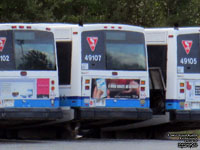 CMTS / STS 49107 - Old CMTS paint scheme with new STS logo added on later. (1999 Novabus LFS)