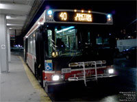 Toronto Transit Commission - TTC 7344 - 1999 Flyer D40LF - Rebuilt August 2009