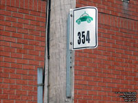 Panneau d'arrt Taxibus Victoriaville bus stop sign