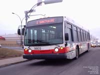 Socit de transport de Trois-Rivieres - STTR 9803 - 1998 Novabus LFS