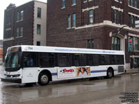 Winnipeg Transit 754 - 2009 New Flyer D40LFR