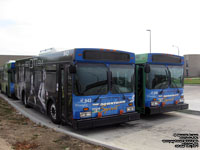 Winnipeg Transit 943 and 946 - 2001 New Flyer D30LF