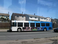 YRT 728 - 2007 New Flyer Industries D40LF - Veolia Southwest Transdev division