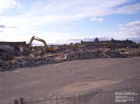 Quebec City (Beauport) Galeries Ste-Anne demolition