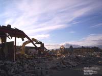 Quebec City (Beauport) Galeries Ste-Anne demolition