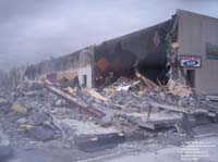 Quebec City (Beauport) Galeries Ste-Anne demolition demolition