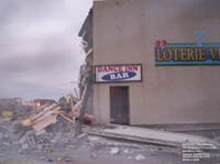 Quebec City (Beauport) Galeries Ste-Anne demolition demolition