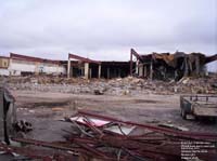 Quebec City (Beauport) Galeries Ste-Anne demolition