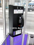 Telus payphone in Edmonton, Alberta