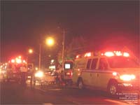 Accident with injuries in Victoriaville