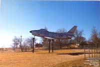 North American F-86 Sabre expos  Veterans of Foreign Wars de Winnemucca,NV