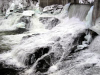 Rivire Magog River - Barrage Abnaquis Dam