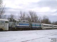 AMT 1311 - GP9 (ex-STCUM 1311, nee CN 4307) and 603 - Electric Generator (HEP) car (ex-STCUM 603, exx-VIA 15402, nee CN 15402)