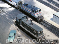 Amtrak 732 - SW1 (Ex-AMTK 245, Exx-PC 8431, Ex-NYC 8431, Nee NYC 805) and CR 9180