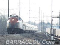 Amtrak GG1 in Newark, New Jersey