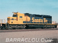 ATSF 5041 - SD40-2 (To BNSF 6355)