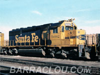 ATSF 5092 - SD40-2 (To BNSF 6751)