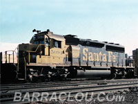 ATSF 5094 - SD40-2 (To BNSF 6753)