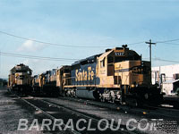 ATSF 5127 - SD40-2 (To BNSF 6856) and ATSF 3671 - GP39-2