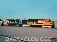 ATSF 5251 - SDF40-2 (To BNSF 6761 - ex-ATSF 511, nee AMTK 511) and 2957 - GP35