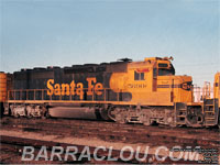 ATSF 5690 - SD45-2 (To ATSF 7220, then ATSF 5820, then BNSF 6470)