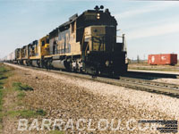 ATSF 5701 - SD45-2 (To ATSF SD45-2B 5514, then BNSF 7508, then BNSF 6523)