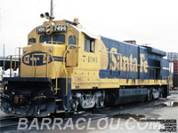 ATSF 7496 - B36-7 (Retired by ATSF)