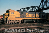 ATSF 8140 - C30-7 (To BNSF 5183)