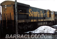 ATSF 8509 - U33C (Retired by ATSF)