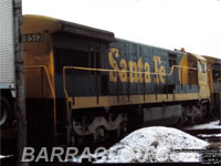 ATSF 8513 - U33C (Retired by ATSF)