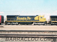 ATSF 8735 - U36C (Rebuilt as ATSF SF30C 9533, then retired by ATSF)